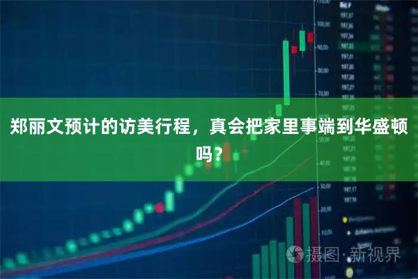 郑丽文预计的访美行程，真会把家里事端到华盛顿吗？